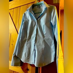 Hawed & Curtis shirt with cuffs light blue